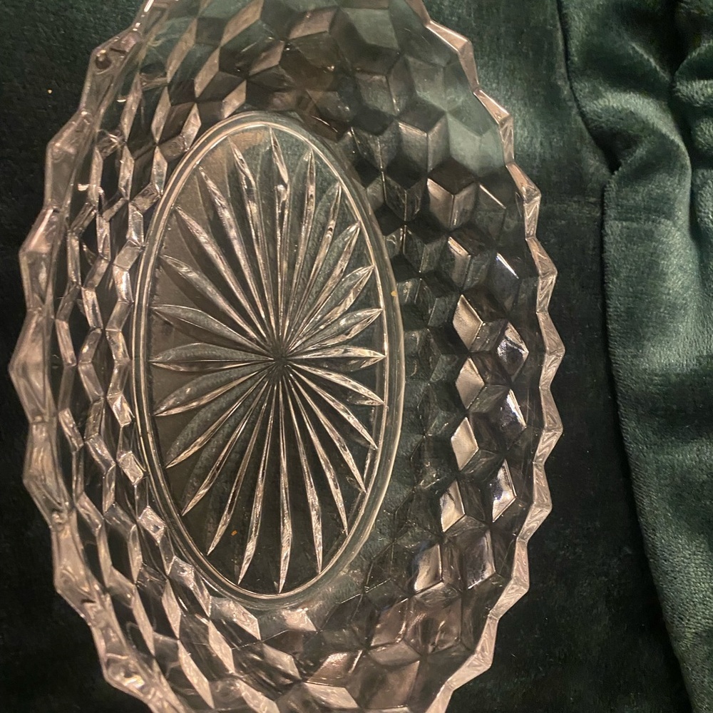 Virtaaa Fostoria American Clear Glass, a popular pattern introduced in 1915